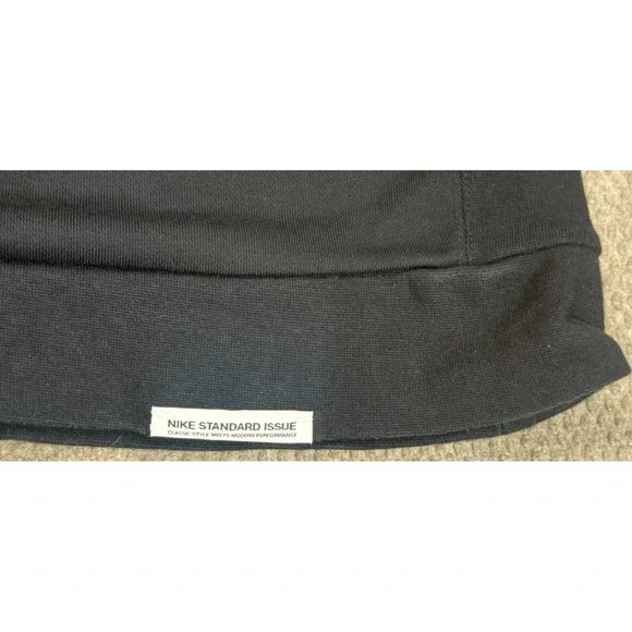 Nike Dri-Fit Standad Issue Men's Black Short Sleeve Crew Neck‎ Shirt Size Large - Picture 4 of 8